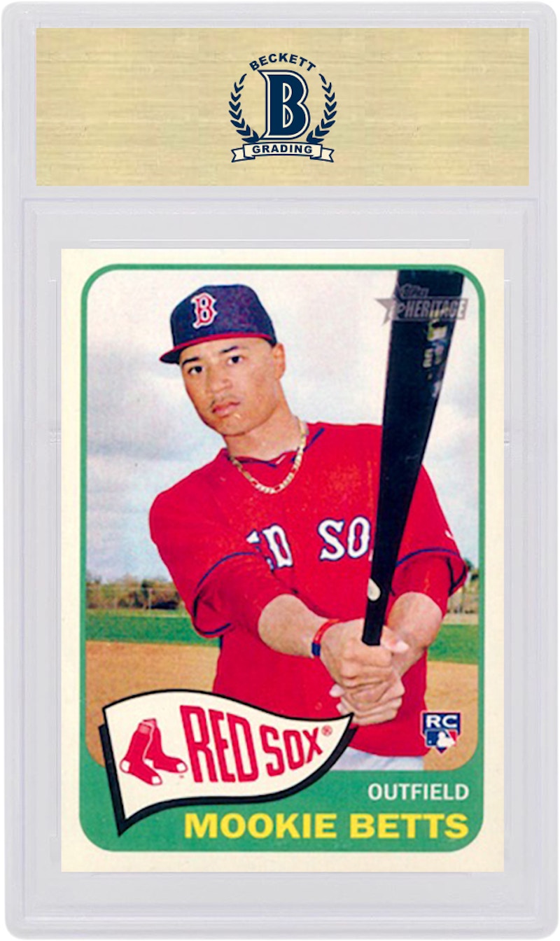 Order Mookie Betts 2014 Topps Heritage Rookie H558 Kad Permulaan