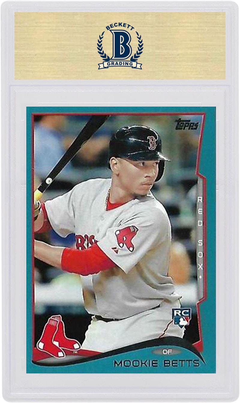 Order Mookie Betts 2014 Topps Update Rookie Blue Walmart #US26 Kad Pemula