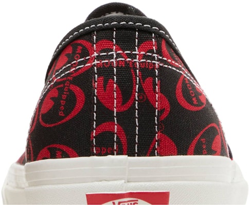 Mooneyes x Vans Authentic 44 DX '安纳海姆厂 - 黑红' VN0A5KX4AVO Sizing Mooneyes x Vans Authentic 44 DX '安纳海姆厂 - 黑红' VN0A5KX4AVO