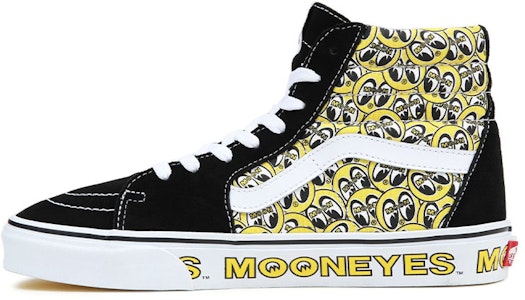 Mooneyes x Vans Sk8-Hi 'Black Yellow' VN0A5JMJY23 Buy Mooneyes x Vans Sk8-Hi 'Black Yellow' VN0A5JMJY23