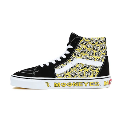 Mooneyes Vans Sk8-Hi 'Black Yellow'