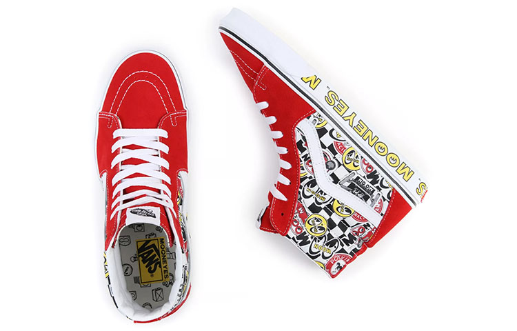 Shop Mooneyes x Vans Sk8-Hi 'Fórmula Uno' VN0A5JMJFON
