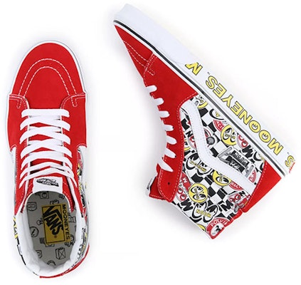Mooneyes x Vans Sk8-Hi 'Fórmula Uno' VN0A5JMJFON Shop Mooneyes x Vans Sk8-Hi 'Fórmula Uno' VN0A5JMJFON