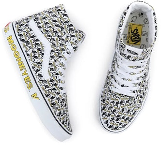 Mooneyes x Vans Sk8-Hi '纯白黄' VN0A7Q5N6M5 Shop Mooneyes x Vans Sk8-Hi '纯白黄' VN0A7Q5N6M5