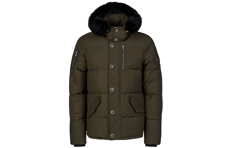 Moose Knuckles 3Q Down Jacket Unisex Army Green. MK2228M3Q-775