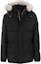 Buy Moose Knuckles 3Q Shearling Unisex Black Down Jacket with Hood and Zipper. M32MJ178S1001