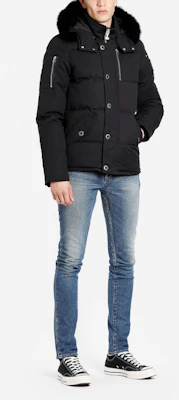 Moose Knuckles Jaket Hoodie Pendek 3Q Unisex Warna Polos. MK2228M3Q-291 Shop Moose Knuckles Jaket Hoodie Pendek 3Q Unisex Warna Polos. MK2228M3Q-291