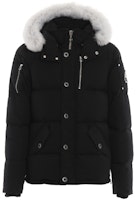 Moose Knuckles 3Q Unisex Short Down Jacket Black - Ski Season Hooded MK2228M3Q-290 Moose Knuckles 3Q Unisex Short Down Jacket Black - Ski Season Hooded MK2228M3Q-290