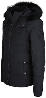 Moose Knuckles Jaket Panjang Lengan Basic Down dengan Desain Logo Subtil. M30MJ176-291 Shop Moose Knuckles Jaket Panjang Lengan Basic Down dengan Desain Logo Subtil. M30MJ176-291