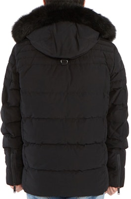 Moose Knuckles Jaket Panjang Lengan Basic Down dengan Desain Logo Subtil. M30MJ176-291 Sizing Moose Knuckles Jaket Panjang Lengan Basic Down dengan Desain Logo Subtil. M30MJ176-291