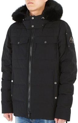 Moose Knuckles Jaket Panjang Lengan Basic Down dengan Desain Logo Subtil. M30MJ176-291 Cheap Moose Knuckles Jaket Panjang Lengan Basic Down dengan Desain Logo Subtil. M30MJ176-291