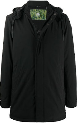 Moose Knuckles Jaket Hitam Down dengan Hoodie Lepas Pasang M30MP207-292 Order Moose Knuckles Jaket Hitam Down dengan Hoodie Lepas Pasang M30MP207-292