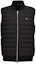 Buy ムースナックルズ ブラック ロゴプリント付きノースリーブジップベスト. M14MV456-313