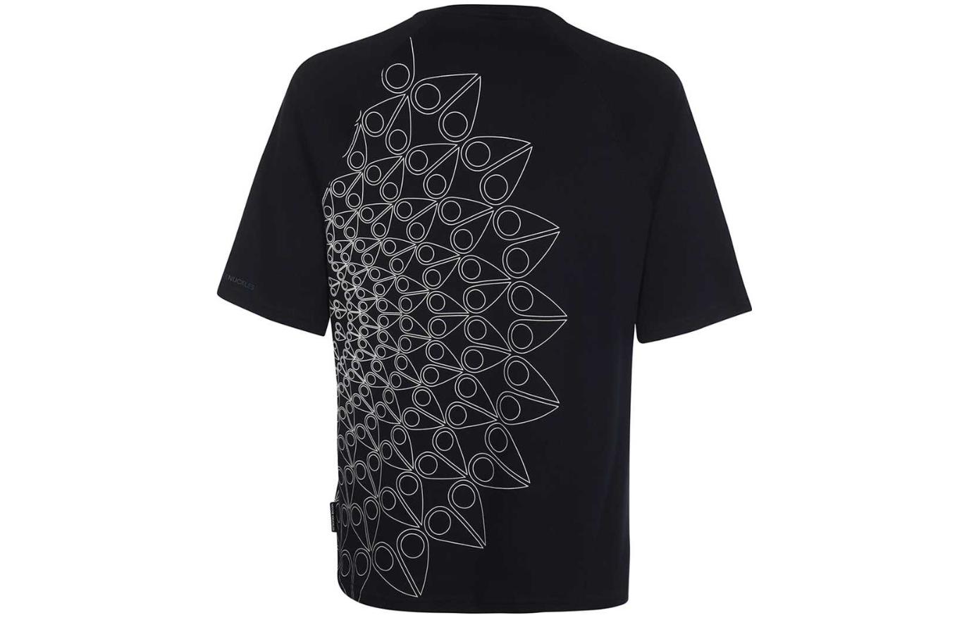 Lookbook Moose Knuckles 蓝色印花短袖圆领T恤 M13MT701-833