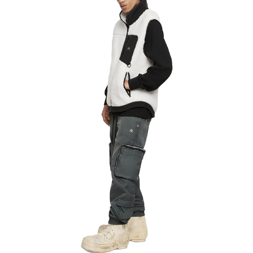 Lookbook ムースナックルズ カラーブロック カジュアル スタンドカラー ベスト M33MV477-339