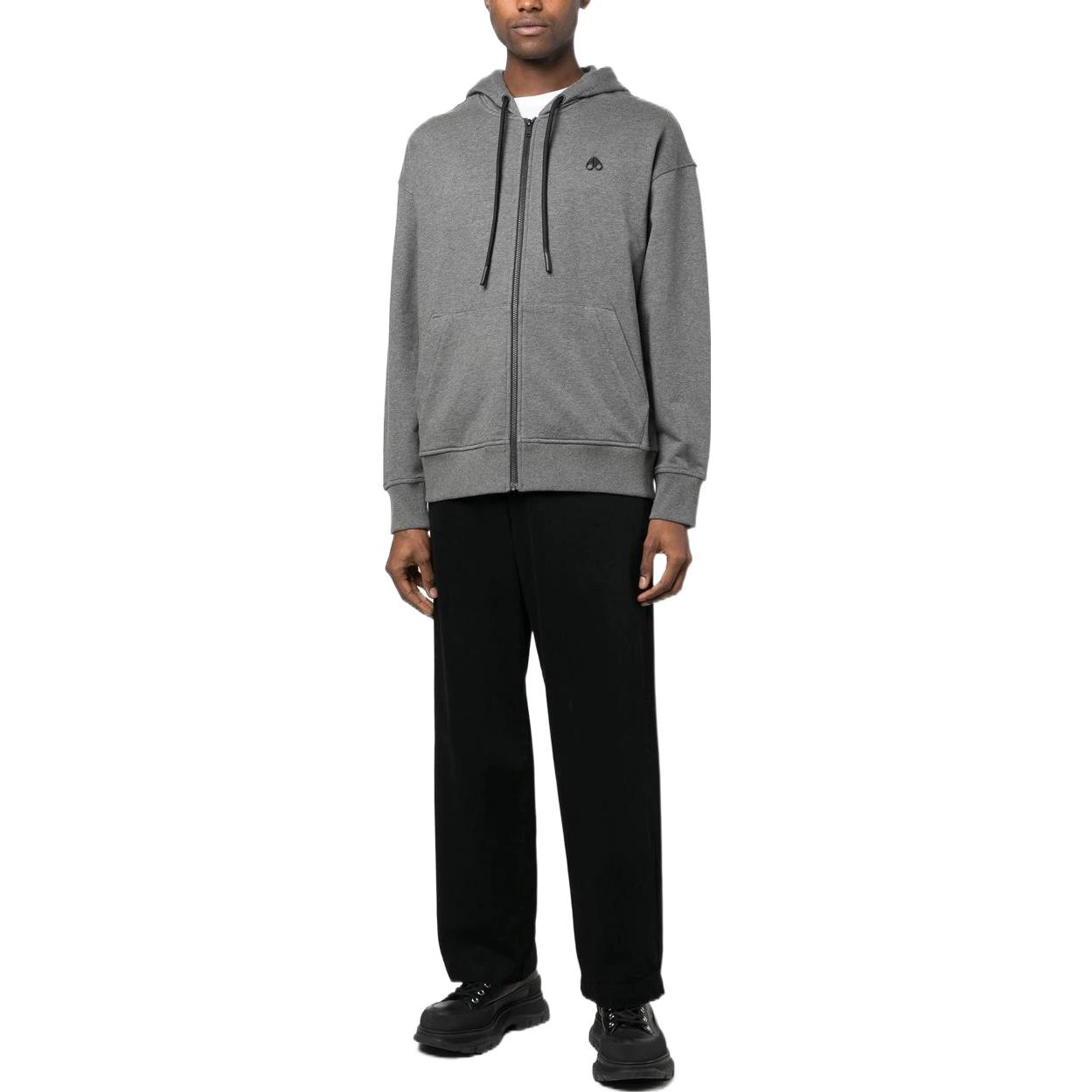 Lookbook 驼鹿标志灰色圆领卫衣 M32MS652-209