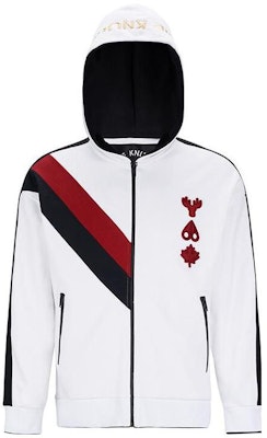 Moose Knuckles 冰球条纹刺绣连帽时尚夹克外套. M31MS660BO-160 Order Moose Knuckles 冰球条纹刺绣连帽时尚夹克外套. M31MS660BO-160