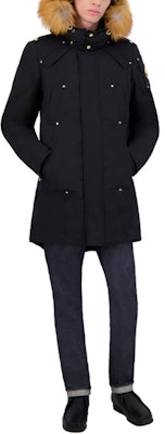 Moose Knuckles Little Scissors Jaket Hoodie Bulu Hitam. M39MP261G-294 Lookbook Moose Knuckles Little Scissors Jaket Hoodie Bulu Hitam. M39MP261G-294