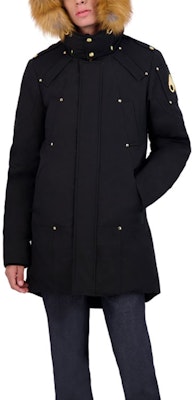 Moose Knuckles Little Scissors Jaket Hoodie Bulu Hitam. M39MP261G-294 Sizing Moose Knuckles Little Scissors Jaket Hoodie Bulu Hitam. M39MP261G-294