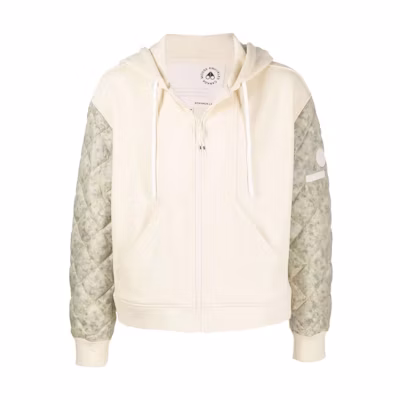 Moose Knuckles Quilted Sleeve Hooded Jacket. M12MS610EL-934