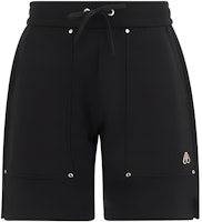 Moose Knuckles Solid Color Elastic Drawstring Casual Shorts. M13MR755-292 Moose Knuckles Solid Color Elastic Drawstring Casual Shorts. M13MR755-292