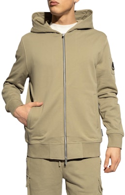 Moose Knuckles Solid Green Hoodie Jaket Zip-Up. M14MS609-1376 Shop Moose Knuckles Solid Green Hoodie Jaket Zip-Up. M14MS609-1376