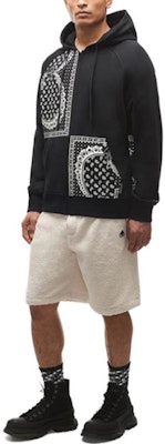 Moose Knuckles抽象图案印花运动衫 黑色 M13MS629 Shop Moose Knuckles抽象图案印花运动衫 黑色 M13MS629