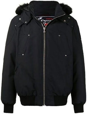 Moose Knuckles Ballistic Jaket Puff Slim Fit Bulu Hoodie Navy/Hitam Unisex MK2000MB-402 Order Moose Knuckles Ballistic Jaket Puff Slim Fit Bulu Hoodie Navy/Hitam Unisex MK2000MB-402