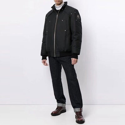 Moose Knuckles Ballistic Jaket Puff Slim Fit Bulu Hoodie Navy/Hitam Unisex MK2000MB-402 Lookbook Moose Knuckles Ballistic Jaket Puff Slim Fit Bulu Hoodie Navy/Hitam Unisex MK2000MB-402