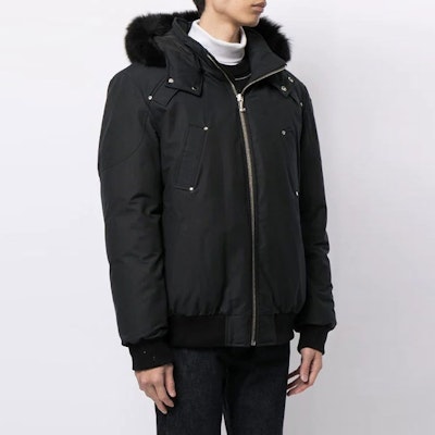 Moose Knuckles Ballistic Jaket Puff Slim Fit Bulu Hoodie Navy/Hitam Unisex MK2000MB-402 Purchase Moose Knuckles Ballistic Jaket Puff Slim Fit Bulu Hoodie Navy/Hitam Unisex MK2000MB-402