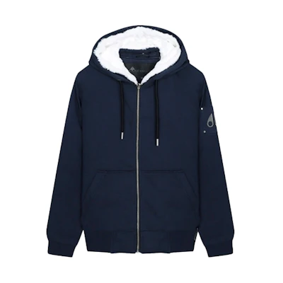 Moose Knuckles Classic Bunny FW21 Detachable Hood Jacket Blue/White Unisex M31MS600-349