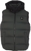 Moose Knuckles Colorblock Zip-Up Sleeveless Vest Unisex Green. M33MV4651-210 Moose Knuckles Colorblock Zip-Up Sleeveless Vest Unisex Green. M33MV4651-210