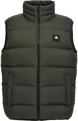 Moose Knuckles 拼色無袖拉鍊背心 男女款 綠色 M33MV4651-210 Lookbook Moose Knuckles 拼色無袖拉鍊背心 男女款 綠色 M33MV4651-210