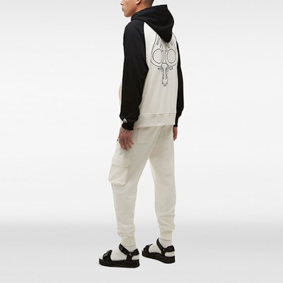 ムースナックルズ カラーブロック ジップフーディー ユニセックス ブラック. M13MS611H Purchase ムースナックルズ カラーブロック ジップフーディー ユニセックス ブラック. M13MS611H