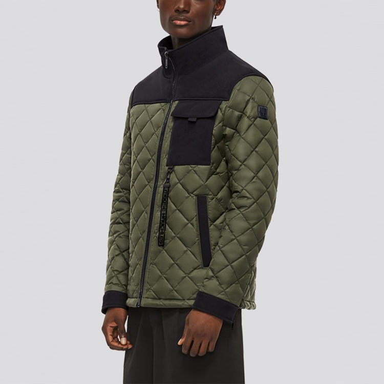 Shop Moose Knuckles Descendents JKT SS22 輕量夾克 橄欖綠 M11MJ146