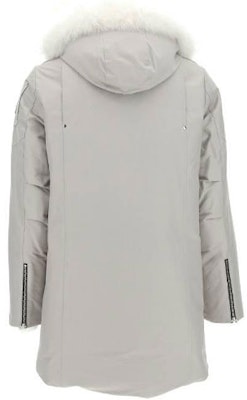 무스 너클스 FW19 스털링 그레이 다운 파카 퍼 후드 유니섹스 겨울 자켓. MK4661MP-856 Lookbook 무스 너클스 FW19 스털링 그레이 다운 파카 퍼 후드 유니섹스 겨울 자켓. MK4661MP-856