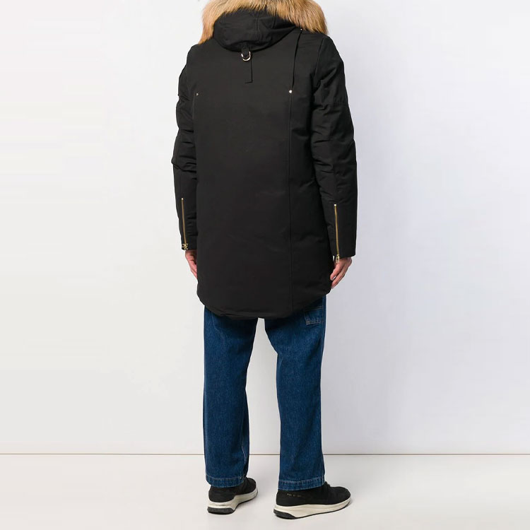 Moose Knuckles FW21  Black Down Jacket with Built-in Padding M39MP261G-291 圖 4