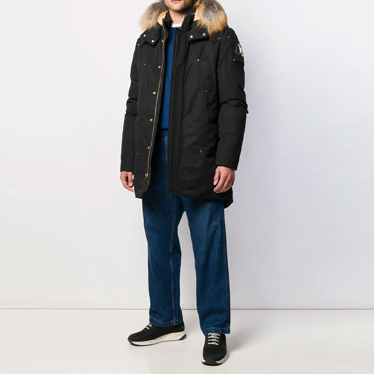 Moose Knuckles FW21  Black Down Jacket with Built-in Padding M39MP261G-291 圖 5