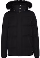 Moose Knuckles FW21 Black Puffer Jacket with Hood M31MJ178-291 Moose Knuckles FW21 Black Puffer Jacket with Hood M31MJ178-291