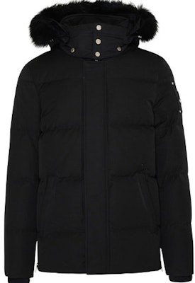 Moose Knuckles FW21 Jaket Puffer Hitam dengan Hood M31MJ178-291 Buy Moose Knuckles FW21 Jaket Puffer Hitam dengan Hood M31MJ178-291