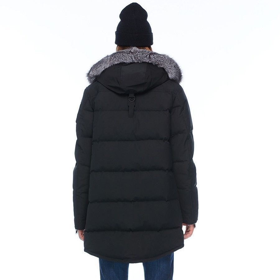 Sizing 무스너클 FW21 빅 릿지 로고 다운 파카 재킷 유니섹스. M39MP210-310
