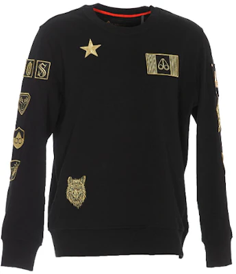 Moose Knuckles FW21 Baju Grafik Crewneck Hitam M31MS625G-292 Buy Moose Knuckles FW21 Baju Grafik Crewneck Hitam M31MS625G-292