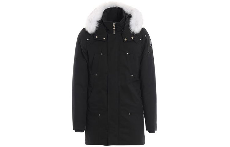 Moose Knuckles FW21 Stirling Black Down Jacket Unisex Windproof Warm Ski Coat. MK4661MP-290