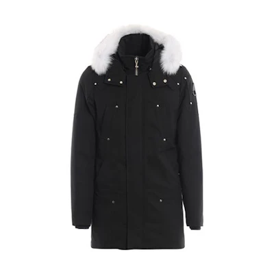 Moose Knuckles FW21 Stirling Black Down Jacket Unisex Windproof Warm Ski Coat. MK4661MP-290