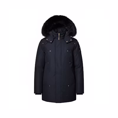Moose Knuckles FW21 Stirling Navy Unisex Long Down Jacket for Ski Season. MK4661MP-402