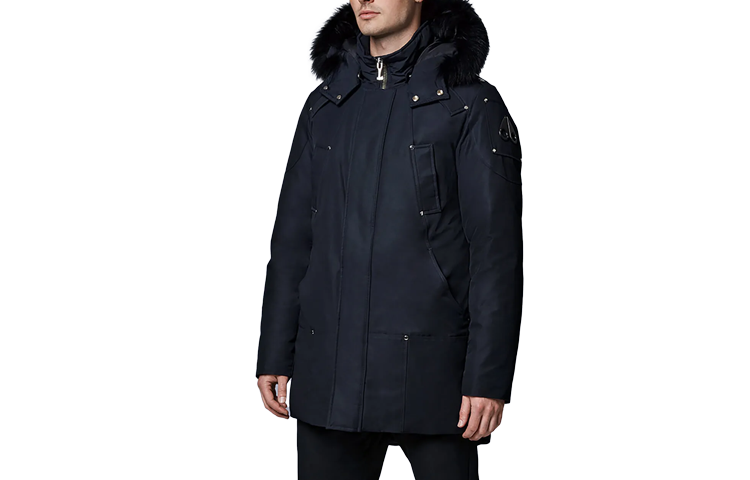 Moose Knuckles FW21 Stirling Navy Unisex Long Down Jacket for Ski Season. MK4661MP-402 圖 2