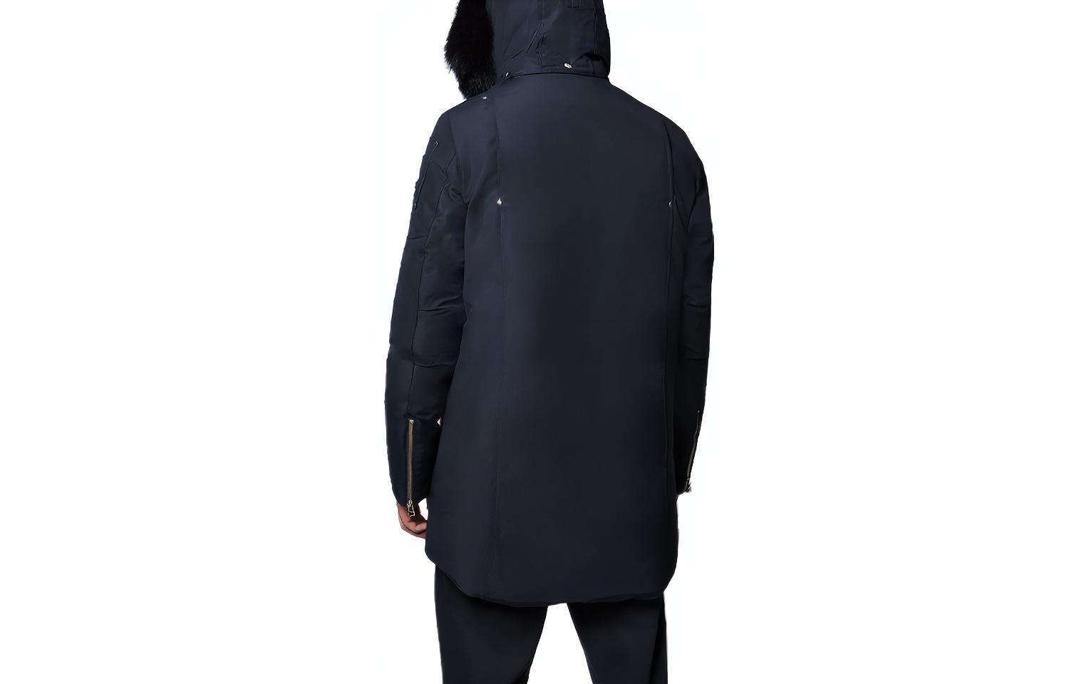 Moose Knuckles FW21 Stirling Navy Unisex Long Down Jacket for Ski Season. MK4661MP-402 圖 3