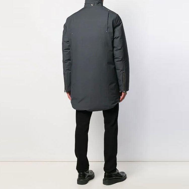 Purchase Moose Knuckles FW21 Stirling男女款绿色情侣连帽羽绒服 MK4661MP-256