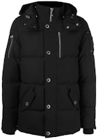 Moose Knuckles FW22 Logo Hooded Down Jacket Unisex M32MJ128N-292 Moose Knuckles FW22 Logo Hooded Down Jacket Unisex M32MJ128N-292