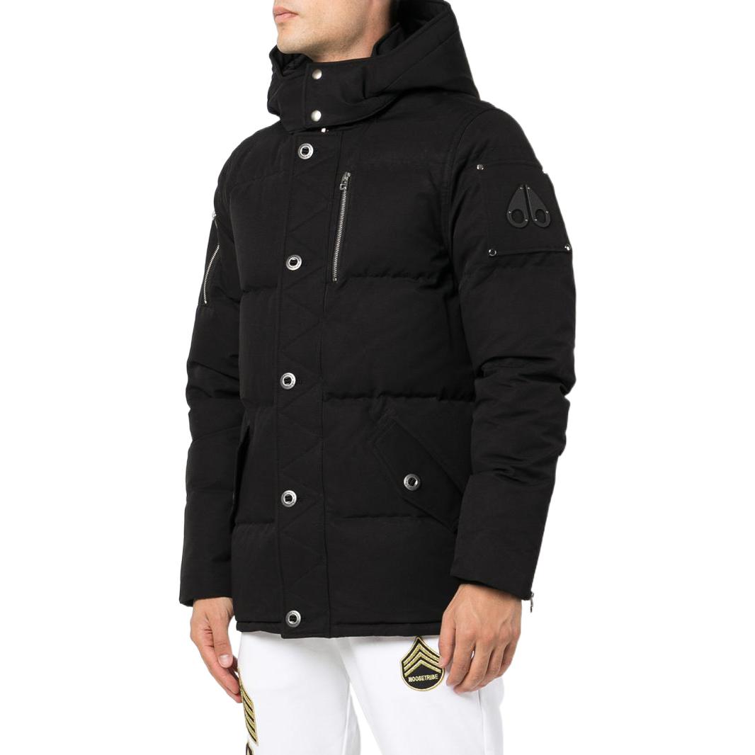 Purchase Moose Knuckles FW22 标志连帽羽绒外套 男女同款 M32MJ128N-292